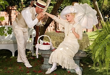 Penthouse Gold HD porn video: Victorian Vintage Garden Affair