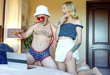 Penthouse Gold HD porn video: Dylan Moore Struts and Streams