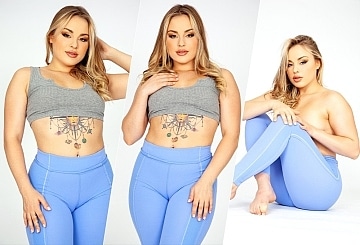 Penthouse Gold HD porn video: Las clases de yoga de Anna Claire Clouds